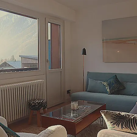 Central, Vue Montblanc, Parking, Wifi شقة *